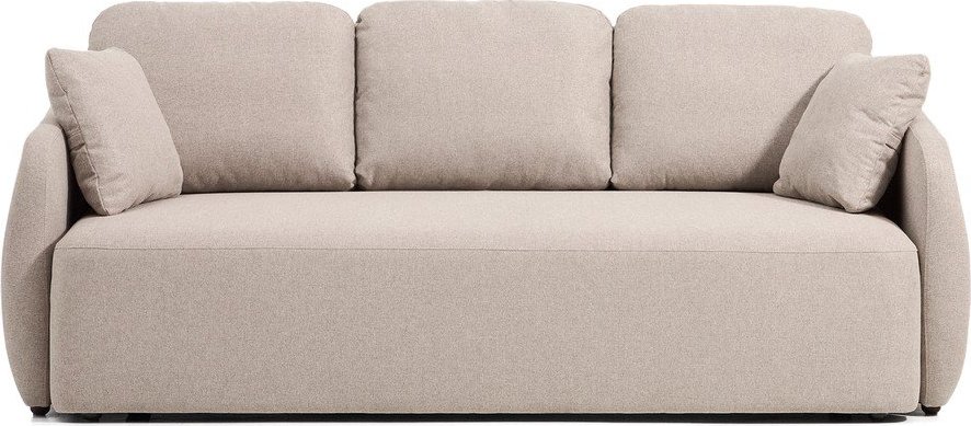 Béžová žinylková rozkládací pohovka 218 cm Laira – Kave Home Kave Home