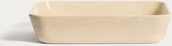 Béžové kamenné umyvadlo 55x35 cm Darnen – Kave Home Kave Home