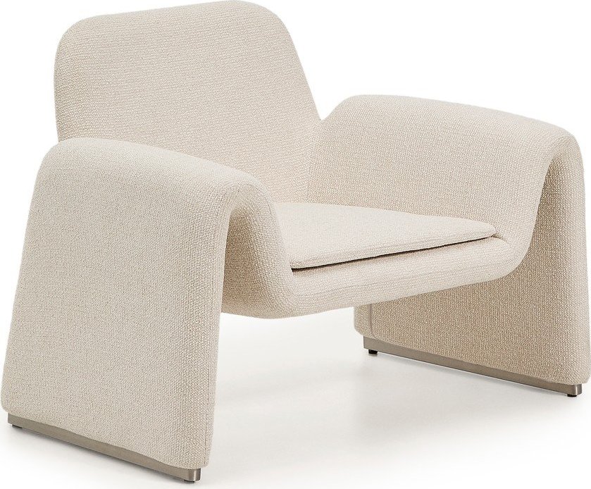 Béžové žinylkové křeslo Melvia – Kave Home Kave Home