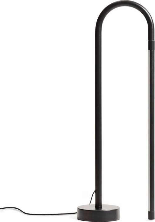 Černá LED stojací lampa (výška 60 cm) Bow – Kave Home Kave Home