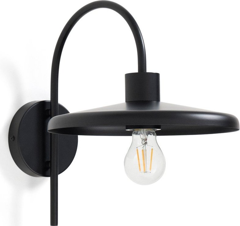 Černé nástěnné svítidlo ø 27 cm Nuvira – Kave Home Kave Home