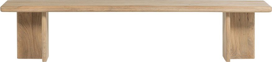 Dřevěná lavice v přírodní barvě Ato – WOOOD WOOOD