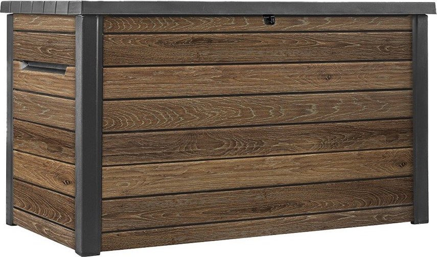 Hnědý plastový zahradní úložný box Signature – Keter Keter