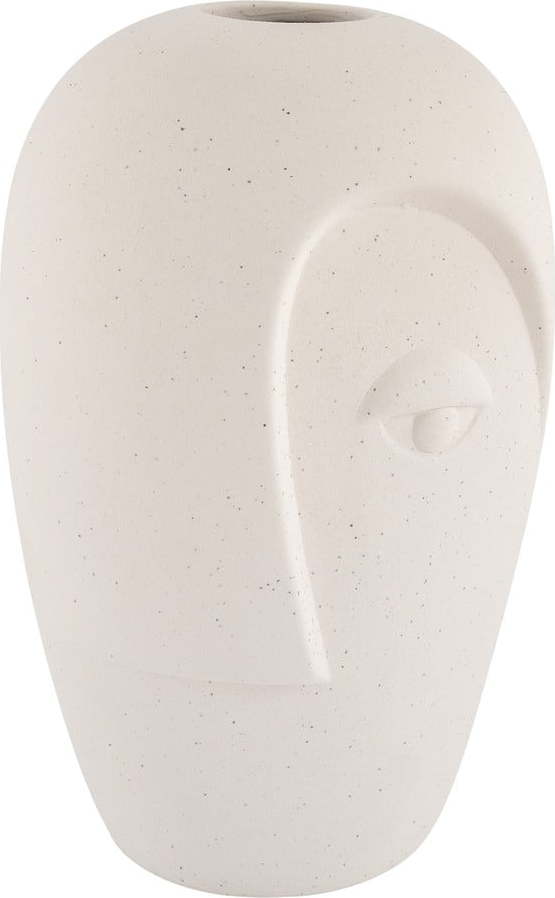 Krémová keramická váza (výška 19