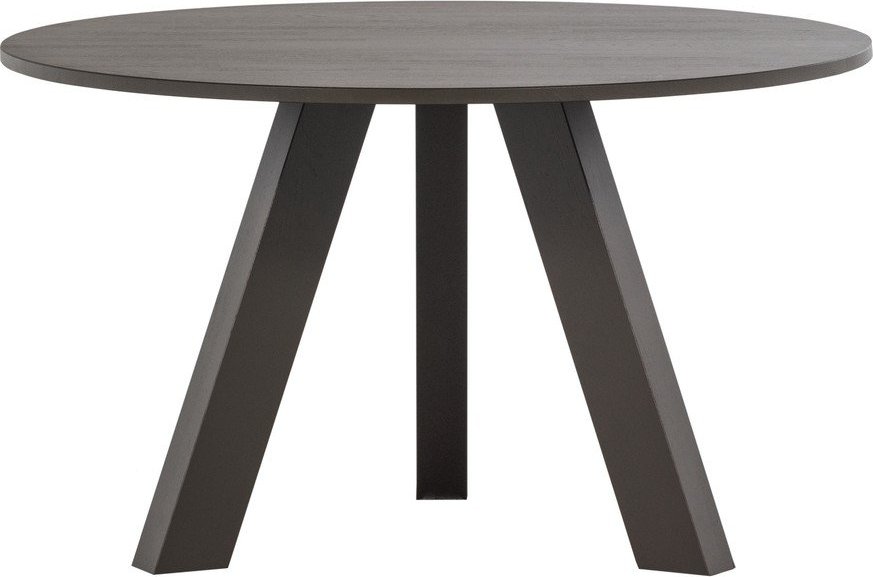 Kulatý jídelní stůl z dubového dřeva ø 129 cm Rhonda – WOOOD WOOOD