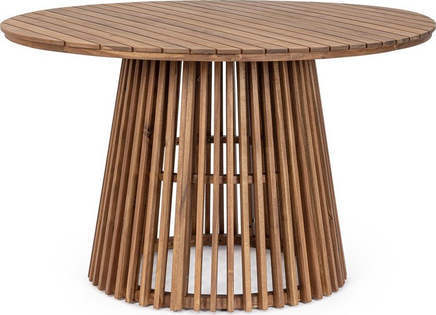 Kulatý zahradní jídelní stůl z masivu akácie ø 120 cm Rodano – Bizzotto Bizzotto