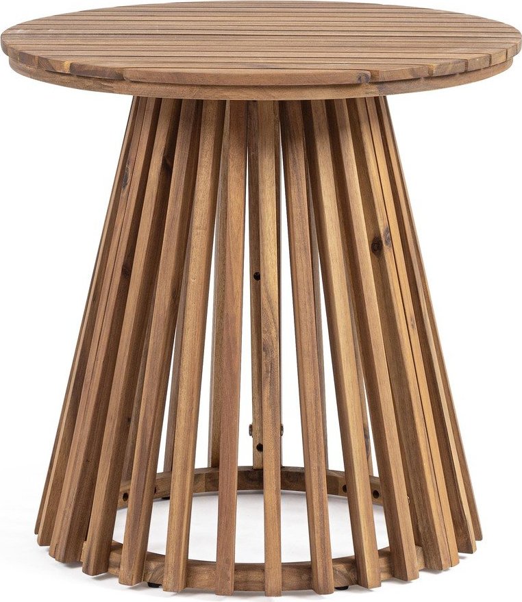 Kulatý zahradní stolek z masivu akácie ø 50 cm Rodano – Bizzotto Bizzotto