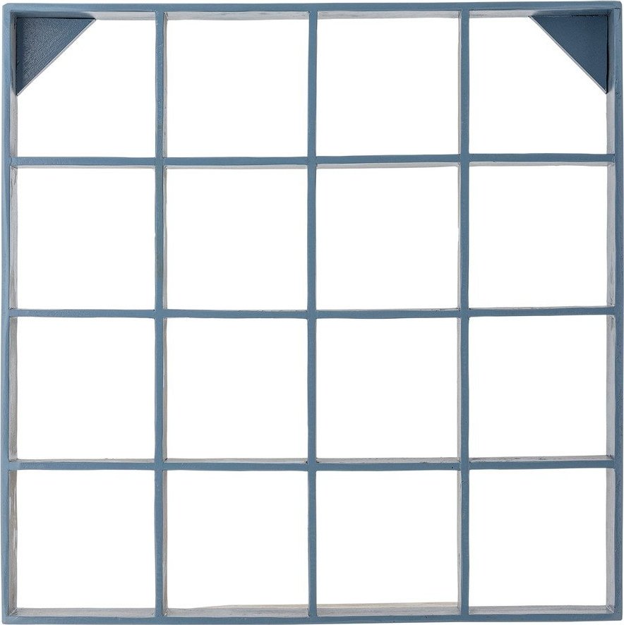 Modrá patrová police z recyklovaného dřeva 70 cm Bekka – Bloomingville Bloomingville