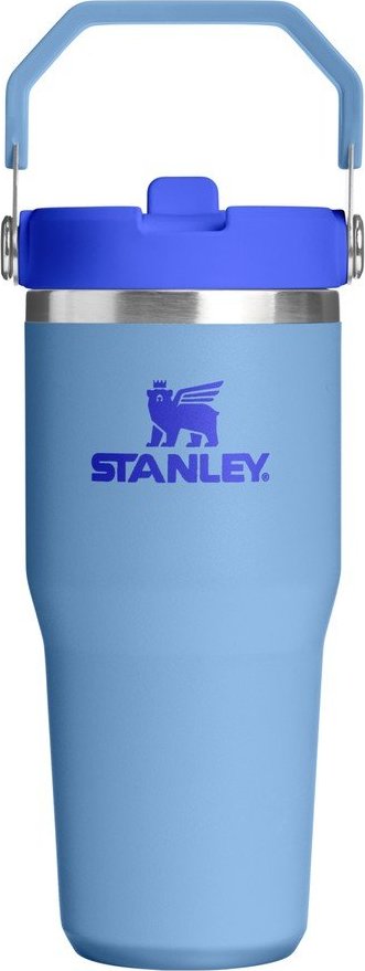 Modrá termoska z nerezové oceli 410 ml IceFlow™ Flip Straw 2.0 Tumbler Blue Sky – Stanley Stanley