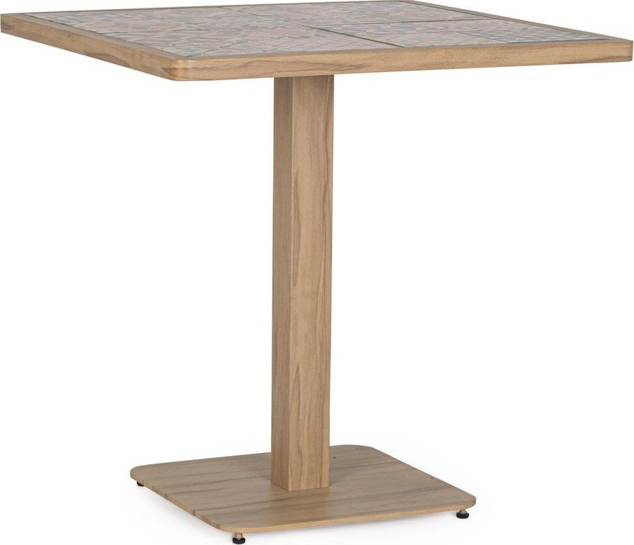 Ocelový zahradní stolek 73x73 cm Kalimera – Bizzotto Bizzotto