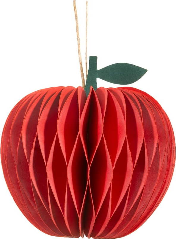 Papírová závěsná dekorace Honeycomb Apple – Sass & Belle Sass & Belle