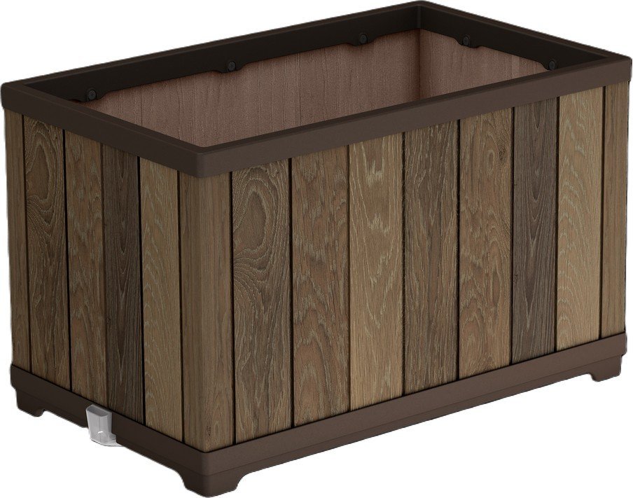 Plastový samozavlažovací květináč Deco Rectangle – Keter Keter