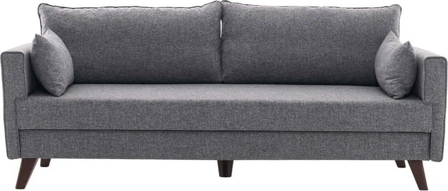 Šedá pohovka 208 cm Bella – Balcab Home Hanah Home