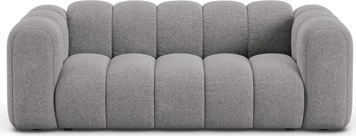 Šedá žinylková pohovka 200 cm Lupine – Micadoni Micadoni