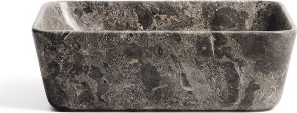 Šedé kamenné umyvadlo 40x40 cm Darnen – Kave Home Kave Home