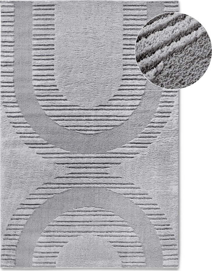 Šedý koberec 160x235 cm Bartoux Light Grey – Elle Decoration Elle Decoration