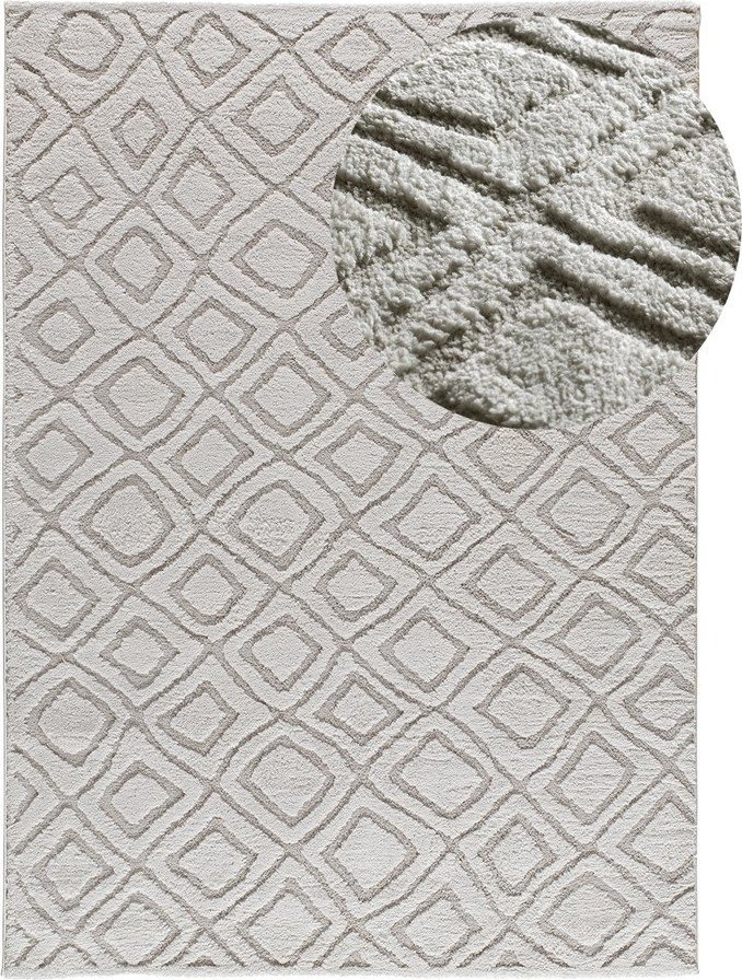 Šedý koberec 64x120 cm Juno – Universal Universal