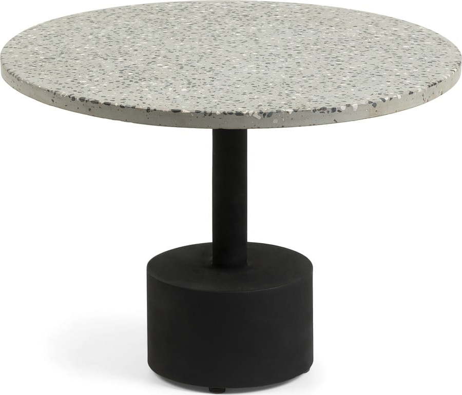 Šedý příruční stolek Kave Home Melano Kave Home