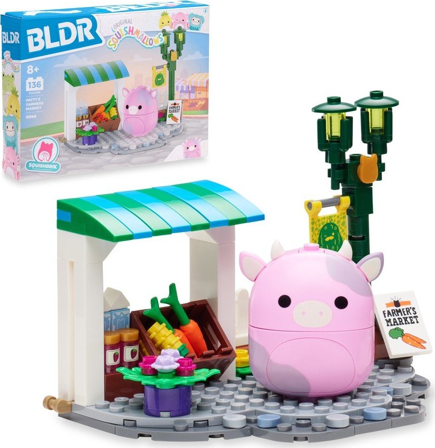 Stavebnice BLDR Patty – SQUISHMALLOWS SQUISHMALLOWS