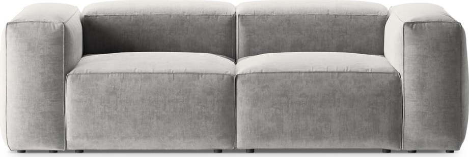 Světle šedá pohovka 224 cm Bergamo – Cosmopolitan Design Cosmopolitan design