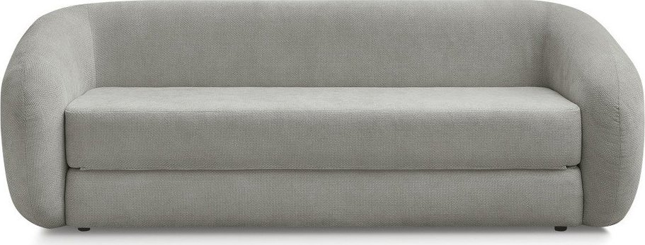 Světle šedá žinylková rozkládací pohovka 228 cm Neyo – Bobochic Paris Bobochic Paris