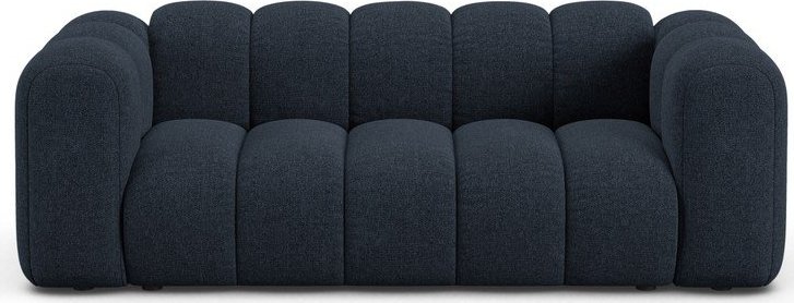 Tmavě modrá žinylková pohovka 200 cm Lupine – Micadoni Micadoni