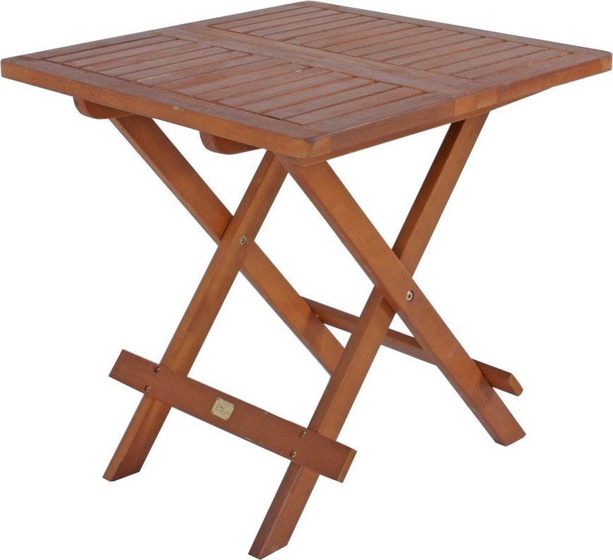 Zahradní odkládací stolek z masivu akácie 50x50 cm Cleveland – Garden Pleasure Garden Pleasure