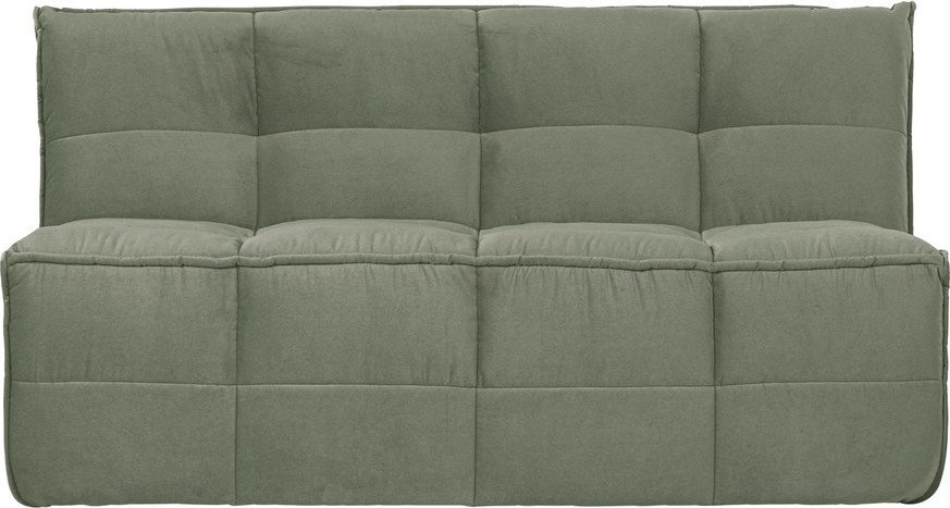 Zelená sametová polstrovaná lavice Cluster – vtwonen vtwonen