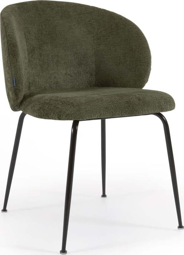 Zelené čalouněné jídelní křeslo Minna – Kave Home Kave Home