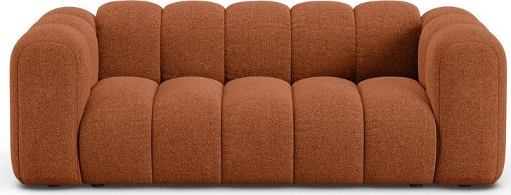 Žinylková pohovka v cihlové barvě 200 cm Lupine – Micadoni Micadoni