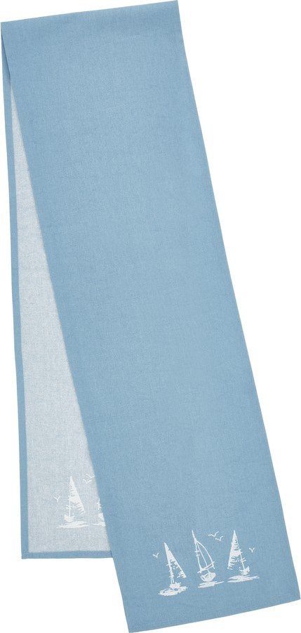 Bavlněný běhoun na stůl 32x220 cm Salcombe Boats – Catherine Lansfield Catherine Lansfield