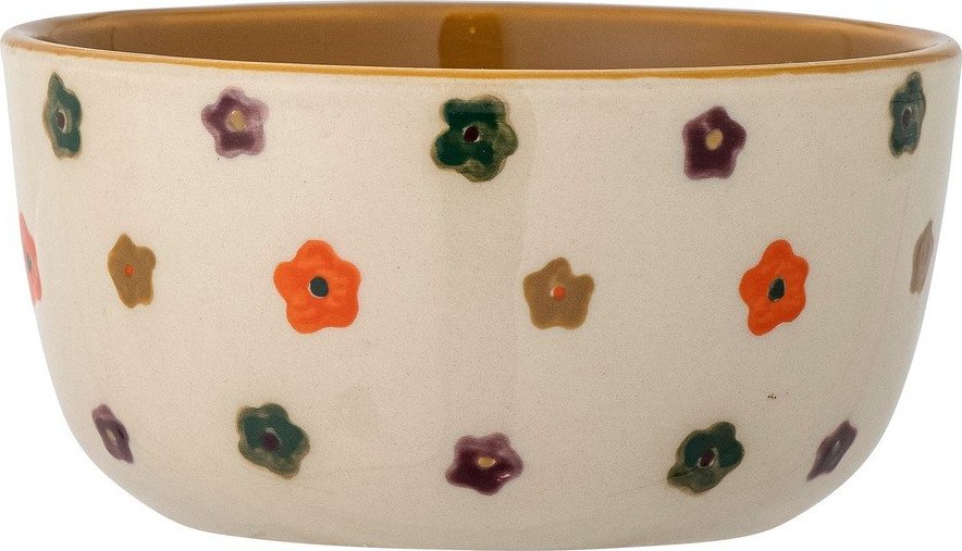 Béžová dětská miska z kameniny ø 12 cm Addy – Bloomingville Mini Bloomingville Mini