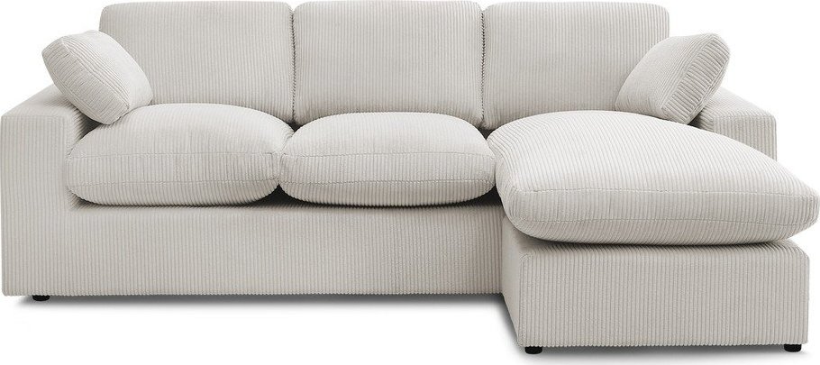 Béžová manšestrová rohová pohovka Belair – Bobochic Paris Bobochic Paris