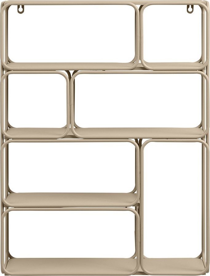 Béžová patrová kovová police 48 cm Lanciano – House Nordic House Nordic