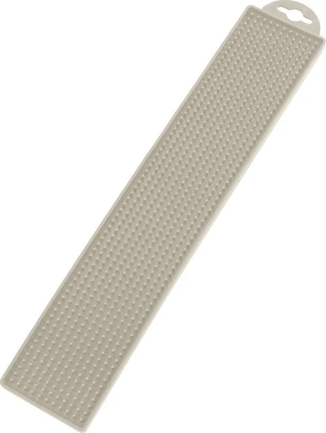 Béžová plastová odkapávací podložka na nádobí 42x8 cm Slim – Wenko