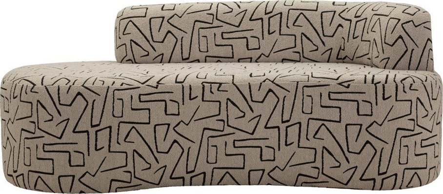 Béžová pohovka z textilie bouclé 176 cm Nairobi – Mauro Ferretti Mauro Ferretti