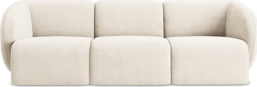 Béžová žinylková pohovka 244 cm Lani – Makamii Makamii