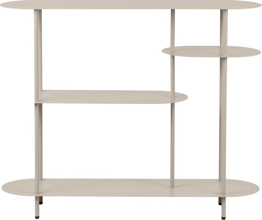 Béžový kovový regál 118x97x31 cm Rieti – House Nordic House Nordic