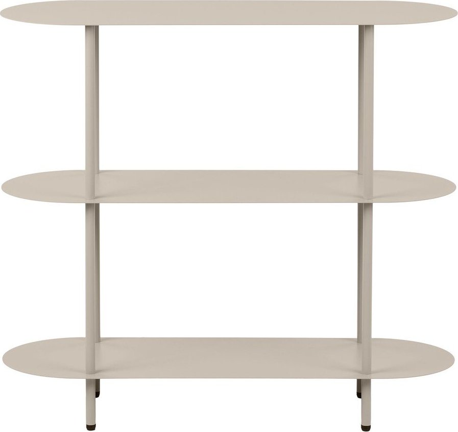 Béžový kovový regál 90x81x31 cm Rieti – House Nordic House Nordic