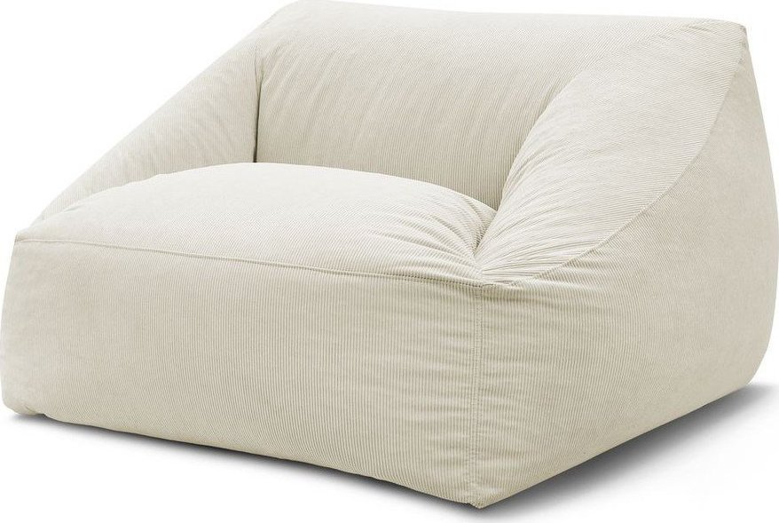 Béžový manšestrový sedací vak Lilibet – Bobochic Paris Bobochic Paris