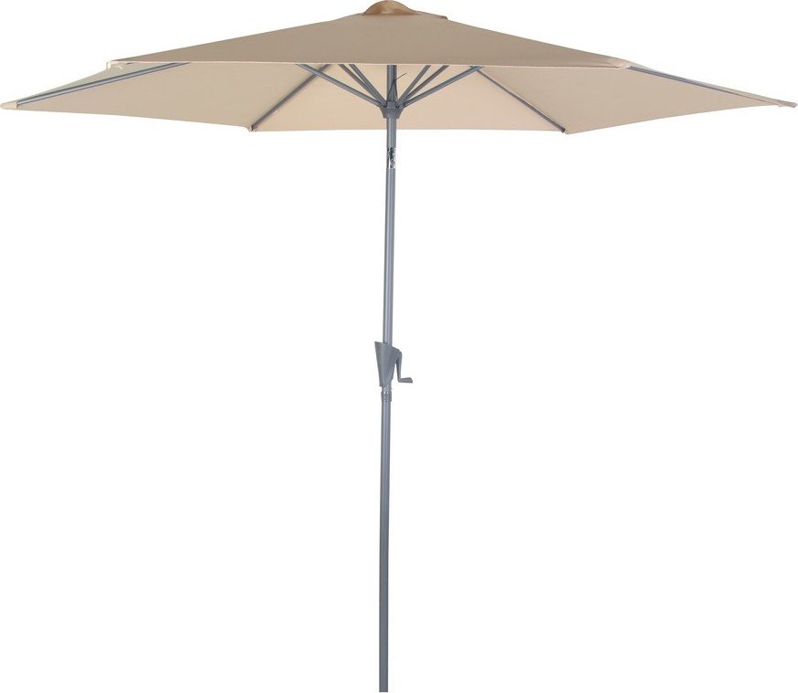 Béžový slunečník ø 300 cm Roja - Rojaplast Rojaplast