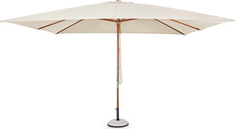 Béžový slunečník 300x400 cm Syros – Bizzotto Bizzotto