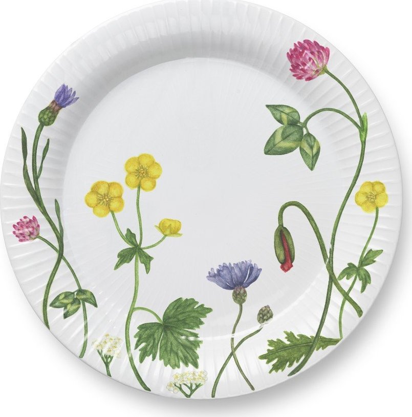 Bílý dezertní porcelánový talíř ø 22 cm Hammershøi Summer – Kähler Design Kähler Design