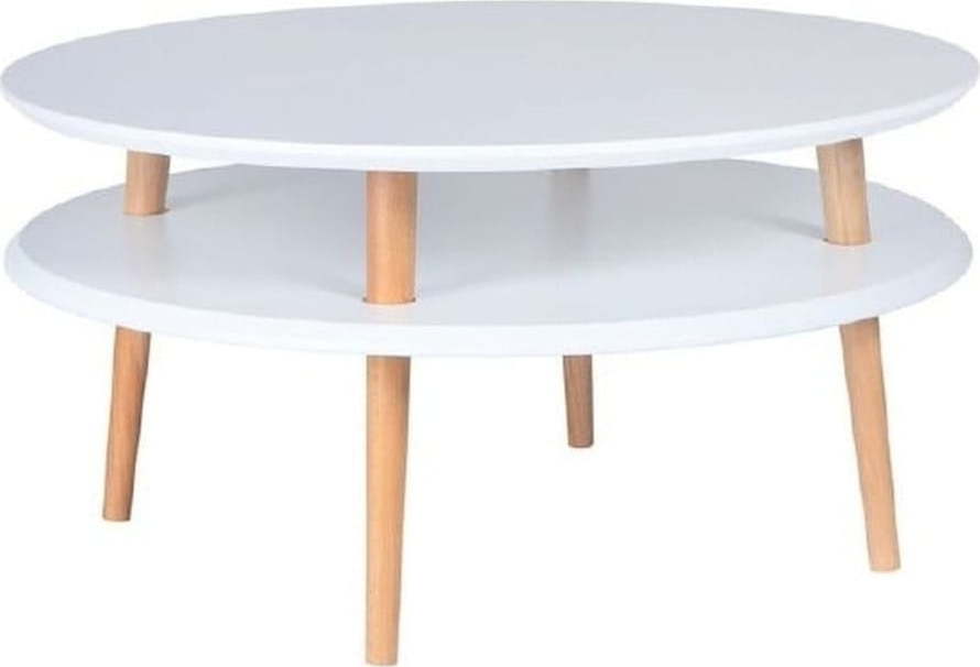 Bílý konferenční stolek Ragaba UFO