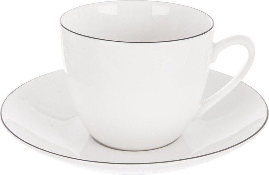 Bílý porcelánový šálek na cappuccino 210 ml Decora – Orion Orion