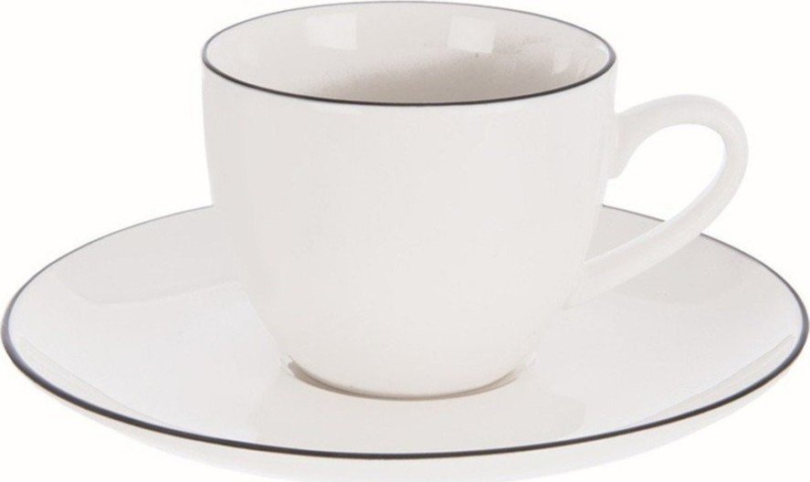 Bílý porcelánový šálek na espresso 100 ml Decora – Orion Orion