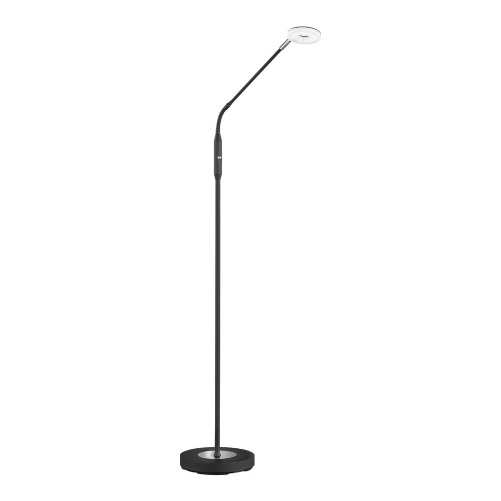 Černá LED stmívatelná stojací lampa (výška 150 cm) Dent – Fischer & Honsel Fischer & Honsel