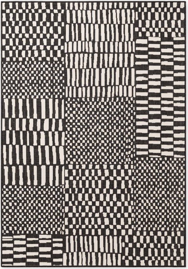 Černý/krémový vnitřní a venkovní koberec 120x170 cm Haringey Barkham – Ted Baker Ted Baker