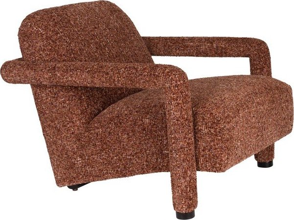 Červené žinylkové křeslo Kent – Dutchbone Dutchbone