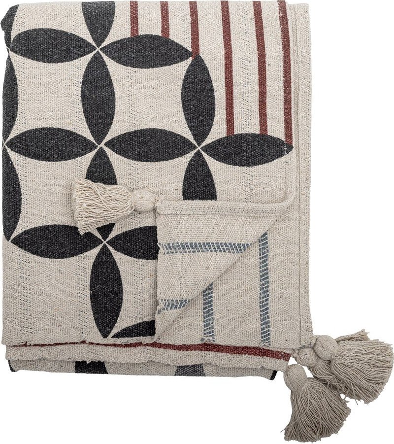 Deka s příměsí bavlny 130x155 cm Forma – Bloomingville Bloomingville